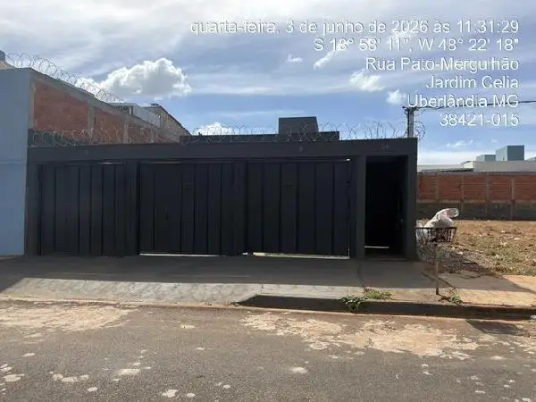 Imóvel em leilão - RUA PATOMERGULHAO, N. 20, CASA 01  QUADRA 02  LOTE 14, LOTEAMENTO RESIDENCIAL PEQUIS, UBERLANDIA, MG