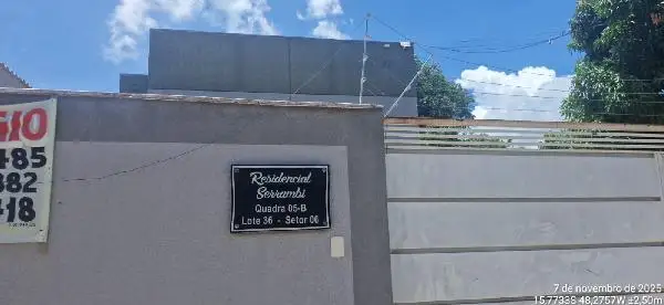 Imóvel em leilão - QUADRA 5 CONJUNTO B, N. SN, Apto 202,  LT 36, COMJUNTO B, RUA PRATA, PARQUE DA BARRAGEM SETOR 06, AGUAS LINDAS DE GOIAS, GO