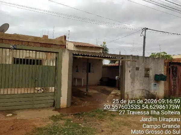Imóvel em leilão - TRAVESSA ILHA SOLTEIRA, N. 27, CASA 05, JARDIM UIRAPURU, CAMPO GRANDE, MS