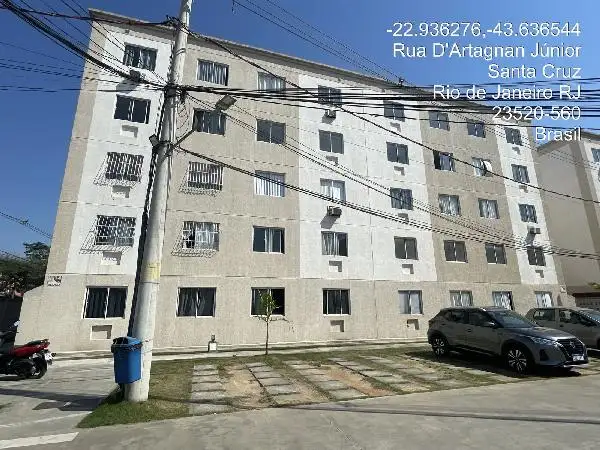 Imóvel em leilão - ESTRADA DE SANTA EUGENIA, N. 2000, Apto 501, BL 12, SANTA CRUZ, RIO DE JANEIRO, RJ