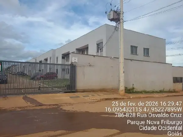 Imóvel em leilão - QUADRA 03, N. SN, Apto 203, BL B CHAC 14 PAV 01 RUA OSWALDO CRUZ, MANSOES RECREIO MOSSORO, CIDADE OCIDENTAL, GO