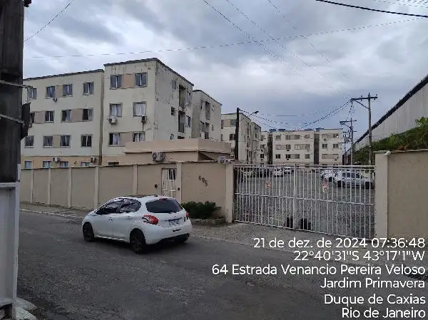 Imóvel em leilão - ESTRADA VENANCIO PEREIRA VELOSO, N. 405, Apto 203, BL 02 LT 22 QD 05, CHACARAS RIO-PETROPOLIS, DUQUE DE CAXIAS, RJ