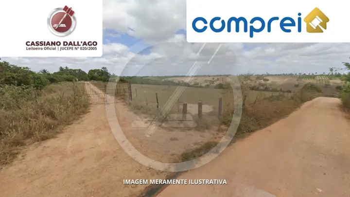 Terreno em leilão em Umbaúba