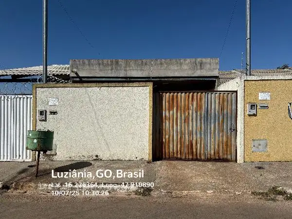 Imóvel em leilão - RUA 28, N. SN, CS 02, LT 12, QD 50, VILA GUARA, LUZIANIA, GO