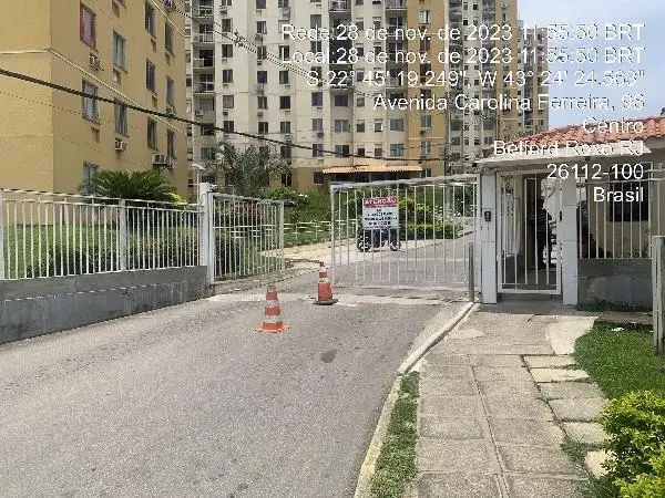 Imóvel em leilão - RUA CAROLINA FERREIRA,N. 192 APTO. 1204 BL 04, LT C, AREIA BRANCA - CEP: 26112-100, BELFORD ROXO - RIO DE JANEIRO