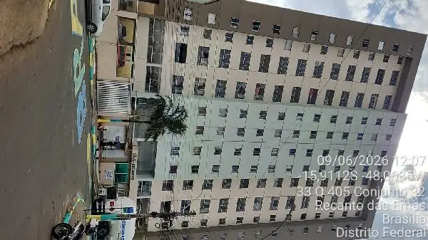 Imóvel em leilão - AVENIDA EUCALIPTO QUADRA 406, N. SN, Apto 1207, LT 24 VG 90, RECANTO DAS EMAS, BRASILIA, DF