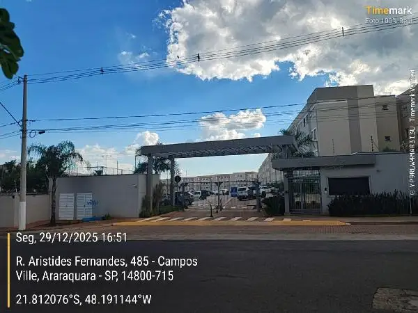 Imóvel em leilão - RUA ARISTIDES FERNANDES, N. 485, Apto 31, BL F TORRE 02, CAMPOS VILLE, ARARAQUARA, SP