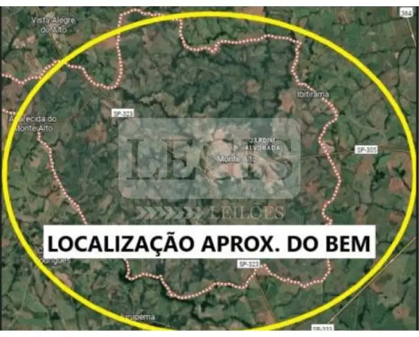 Terrenos em leilão em Monte Alto