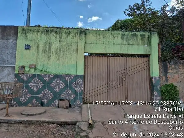 Imóvel em leilão - RUA 46, N. SN, QD 108 LT 3A, PARQUE ESTRELA DALVA XI, SANTO ANTONIO DO DESCOBERTO, GO