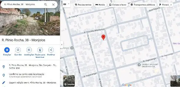 Imóvel em leilão - RUA PLINIO ROCHA, N. 38, LT A, QD 131, MONJOLOS, SAO GONCALO, RJ