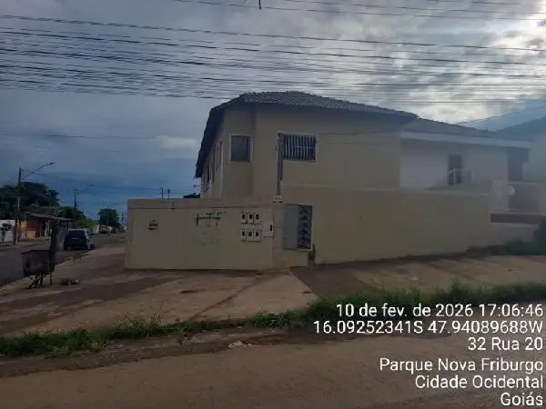 Imóvel em leilão - QUADRA 32, N. SN, Apto 101, LT 18 VG 04 RUA 20, PARQUE NOVA FRIBURGO B, CIDADE OCIDENTAL, GO