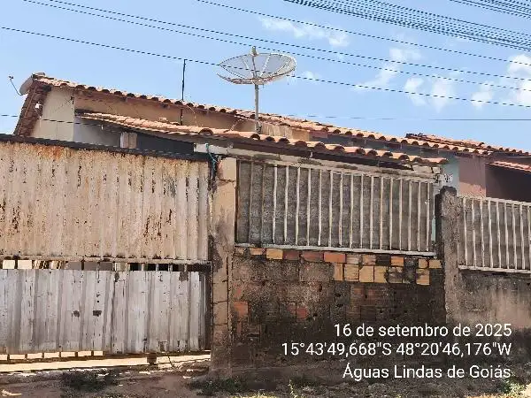 Imóvel em leilão - QUADRA 101, N. SN, LT 04 RUA 04, JARDIM AMERICA IV, AGUAS LINDAS DE GOIAS, GO
