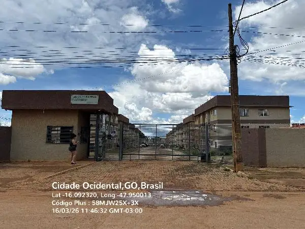 Imóvel em leilão - QUADRA 03, N. SN, Apto 907, BL 09 1 PAV LT 13 RUA RUI BARBOSA VG 9, MANSOES RECREIO MOSSORO, CIDADE OCIDENTAL, GO