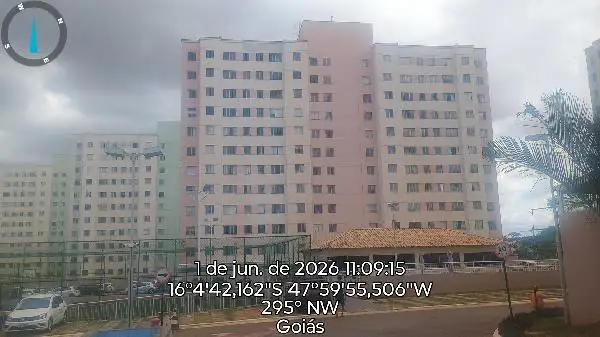 Imóvel em leilão - CONDOMINIO RESIDENCIAL 9 BLOCO C, N. SN, Apto 1108, BL C  VG 091, PARQUE DAS CACHOEIRAS, VALPARAISO DE GOIAS, GO