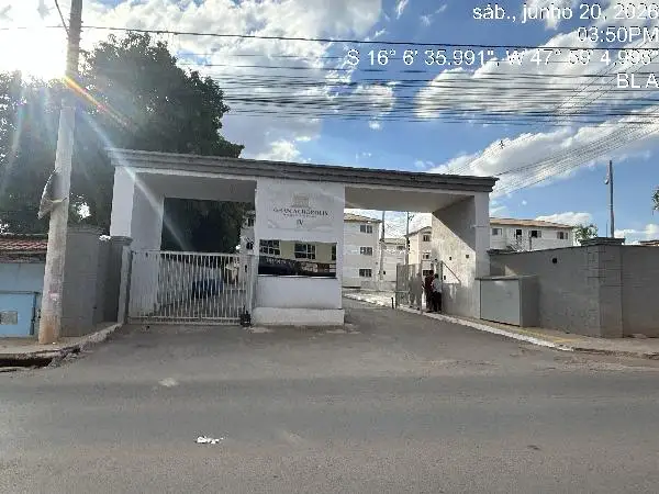 Imóvel em leilão - RUA RECIFE, N. SN, Apto 101, BL 28  CH 37  VG 153, PARQUE MARAJO, VALPARAISO DE GOIAS, GO