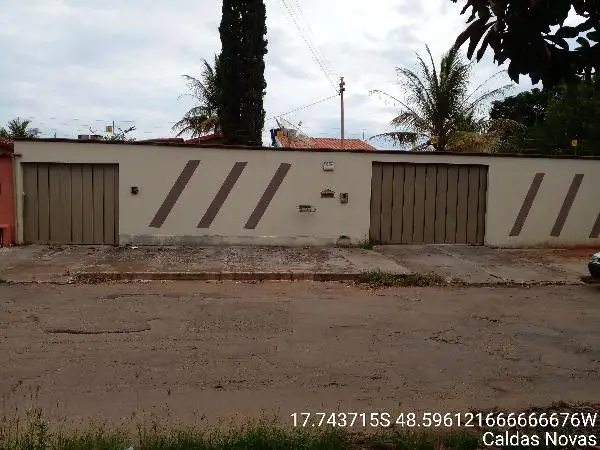 Imóvel em leilão - RUA JOSE CALZAVARA, N. 594, QD 41 LT 8R, SANTA EFIGENIA, CALDAS NOVAS, GO