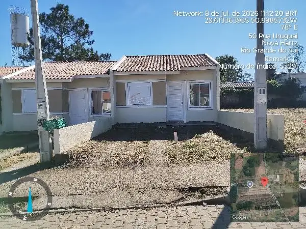 Leilão Extrajudicial de Casa em Nova Hartz - R Uruguai, N. 32, Residencial Belmonte V Qd 01 06 e 10, Campo Vicente