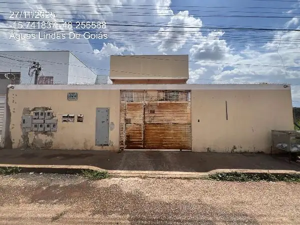 Imóvel em leilão - QUADRA 44, N. S/N, Apto 203,  LT 27, JARDIM PEROLA DA BARRAGEM II, AGUAS LINDAS DE GOIAS, GO