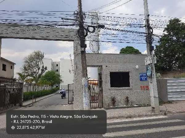 Imóvel em leilão - ESTRADA DE SAO PEDRO, N. 900, Apto 205, BL 11, VISTA ALEGRE, SAO GONCALO, RJ