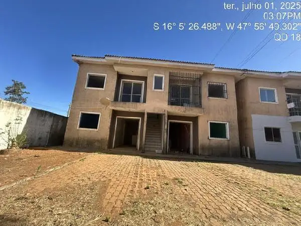 Imóvel em leilão - QUADRA 18, N. SN, Apto 101, BLA LT01, MANSOES RECREIO ESTRELA D'ALVA I, CIDADE OCIDENTAL, GO