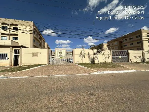 Imóvel em leilão - ALAMEDA GOIAS, N. SN, Apto 203, BL G VG 103 LT 83A, MANSOES CENTRO OESTE, AGUAS LINDAS DE GOIAS, GO