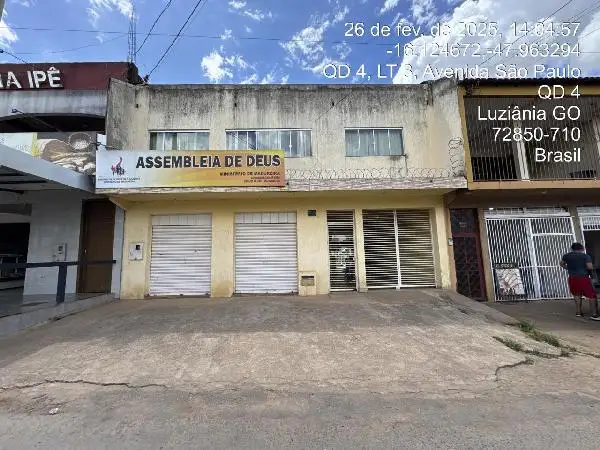 Imóvel em leilão - AVENIDA SAO PAULO, N. SN, Apto 101,  PAV SUPERIOR LT 19 QD 15, JARDIM JOCKEI CLUBE, LUZIANIA, GO