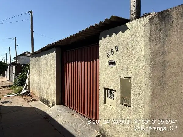 Imóvel em leilão - RUA CICERO JOSE DOS SANTOS, N. 859, LT 06 QD 11, PARQUE RESIDENCIAL ANNA MUNHOZ ALVARES, VOTUPORANGA, SP