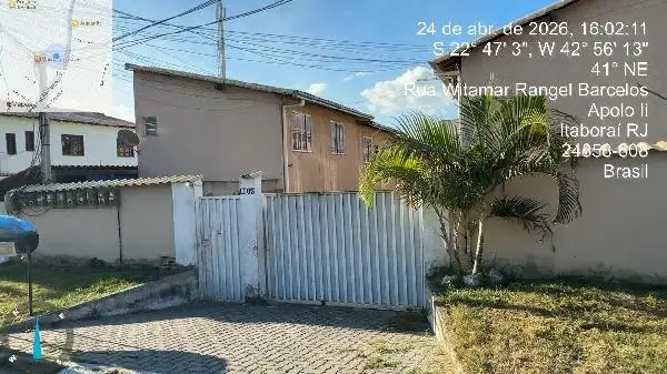 Imóvel em leilão - RUA ANTONIO PIRES CORDEIRO (ANT AV PROJETADA), N. SN, CS 05 LT 05 QD 02, APOLO II (MANILHA), ITABORAI, RJ