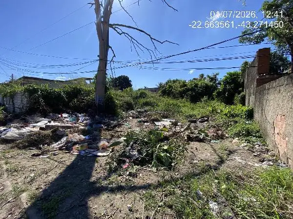 Imóvel em leilão - RUA CANAL, N. SN, LT 06 QD 04, CHACARAS ARCAMPO, DUQUE DE CAXIAS, RJ