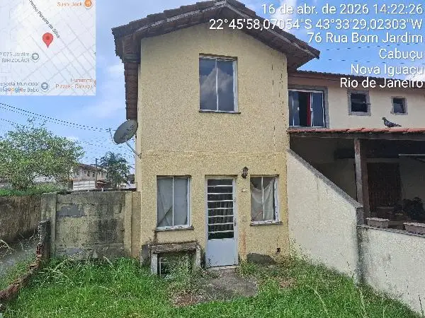 Imóvel em leilão - RUA DOUTOR ALBERT SABIN, N. SN, CS 35 LT 17 GLB R2, CAMPO ALEGRE, NOVA IGUACU, RJ