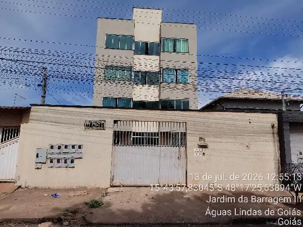 Imóvel em leilão - QUADRA 10, N. SN, Apto 102, LT 42 QD 10, JARDIM DA BARRAGEM III, AGUAS LINDAS DE GOIAS, GO